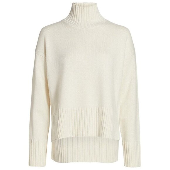 🎥 Guilty Party TV Show CO Essentials Ribbed Turtleneck Sweater - Picture 3 of 11